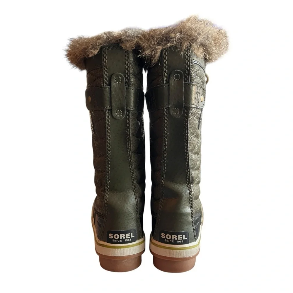 Sorel Women's TOFINO II BOOT Peatmoss/Black NL2333-213 SIZE 6